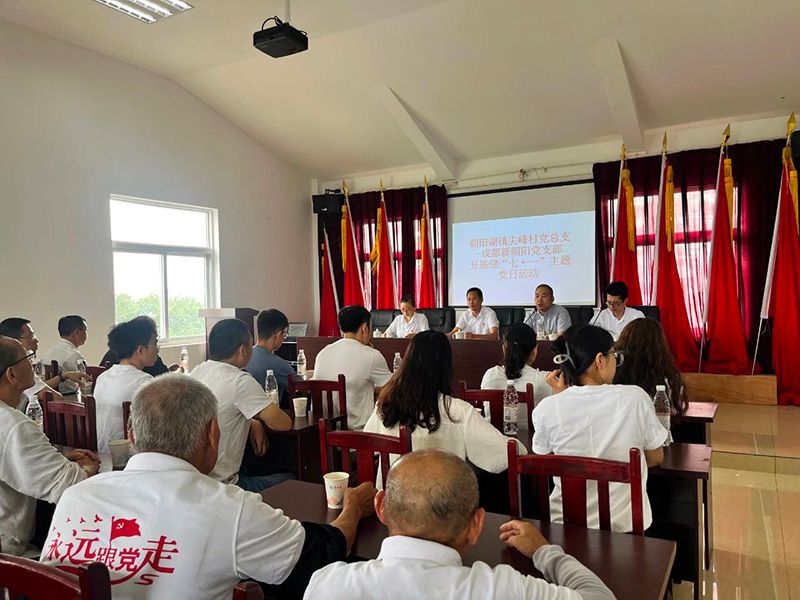 結(jié)對(duì)共建|新朝陽(yáng)黨支部開(kāi)展慶“七一” 主題活動(dòng)